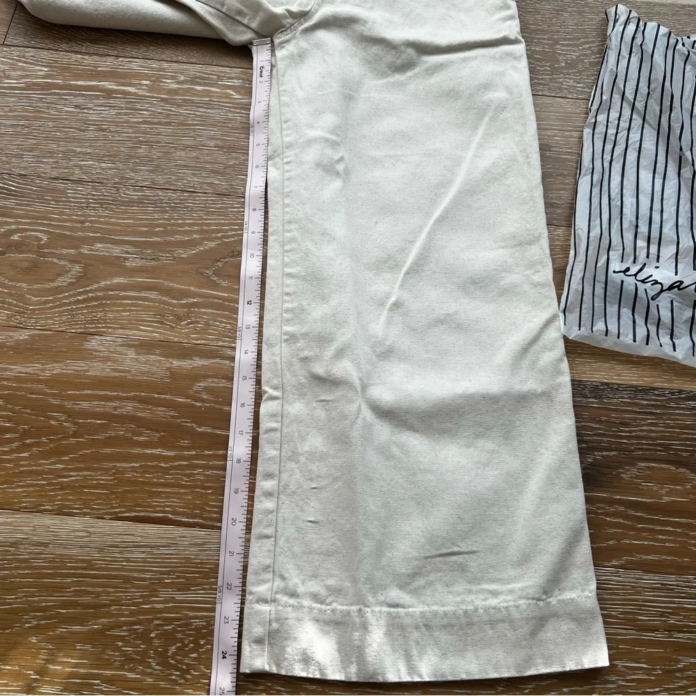 NEW Elizabeth Suzann Cotton Canvas Florence Pants Size XSmall